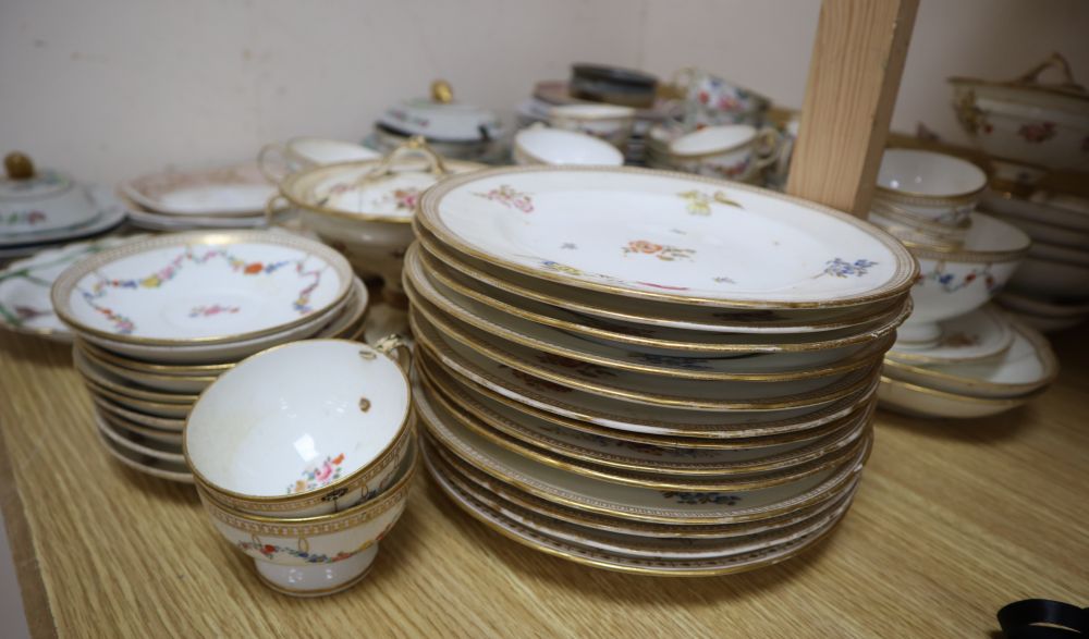 A quantity of Victorian teaware etc.